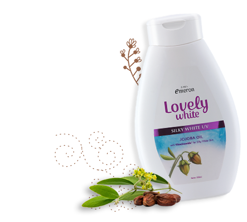 Silky White UV : Jojoba Oil