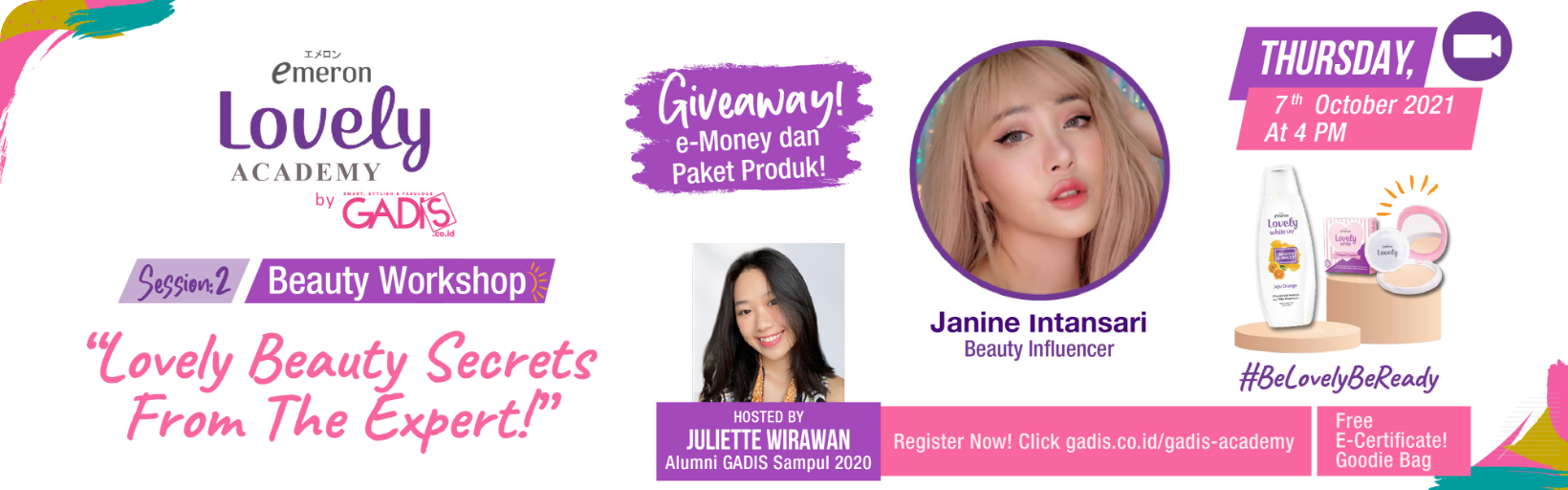 Emeron Lovely Academy By Gadis Sampul